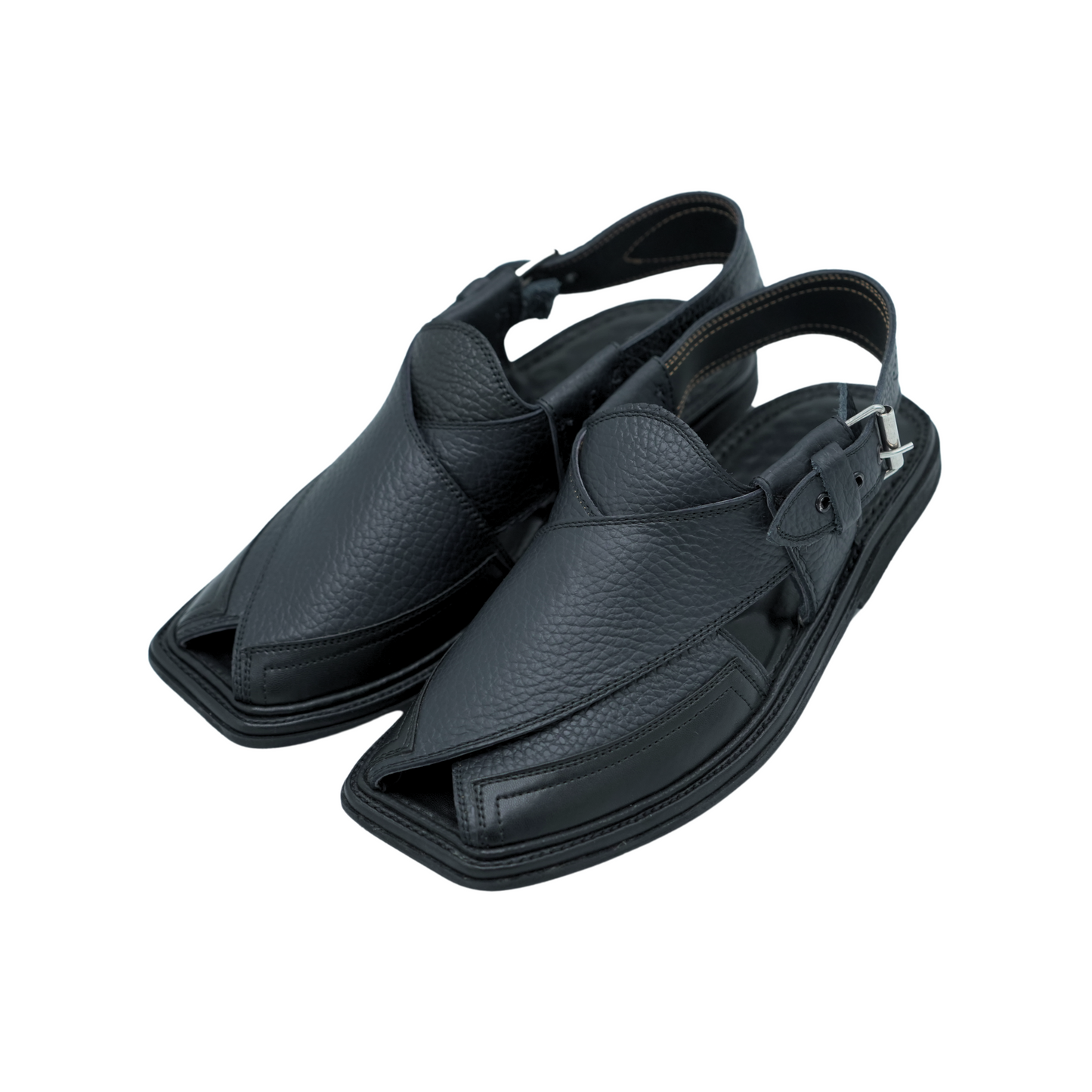 leather peshawari sandals for men