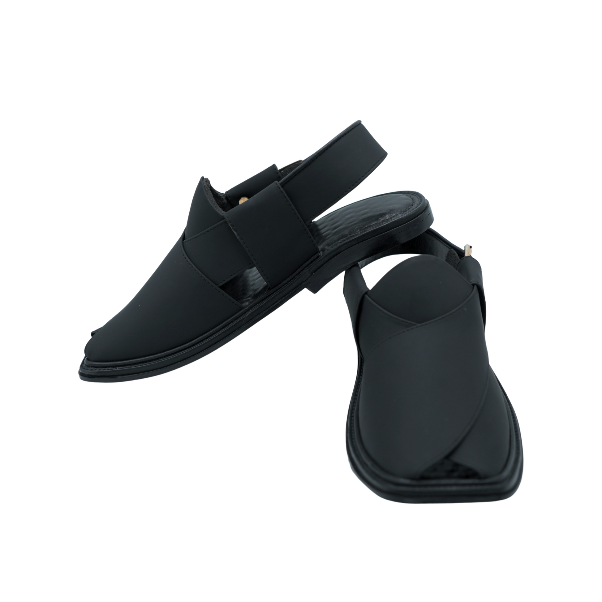 Premium Quality Black Peshawari sandals for summer