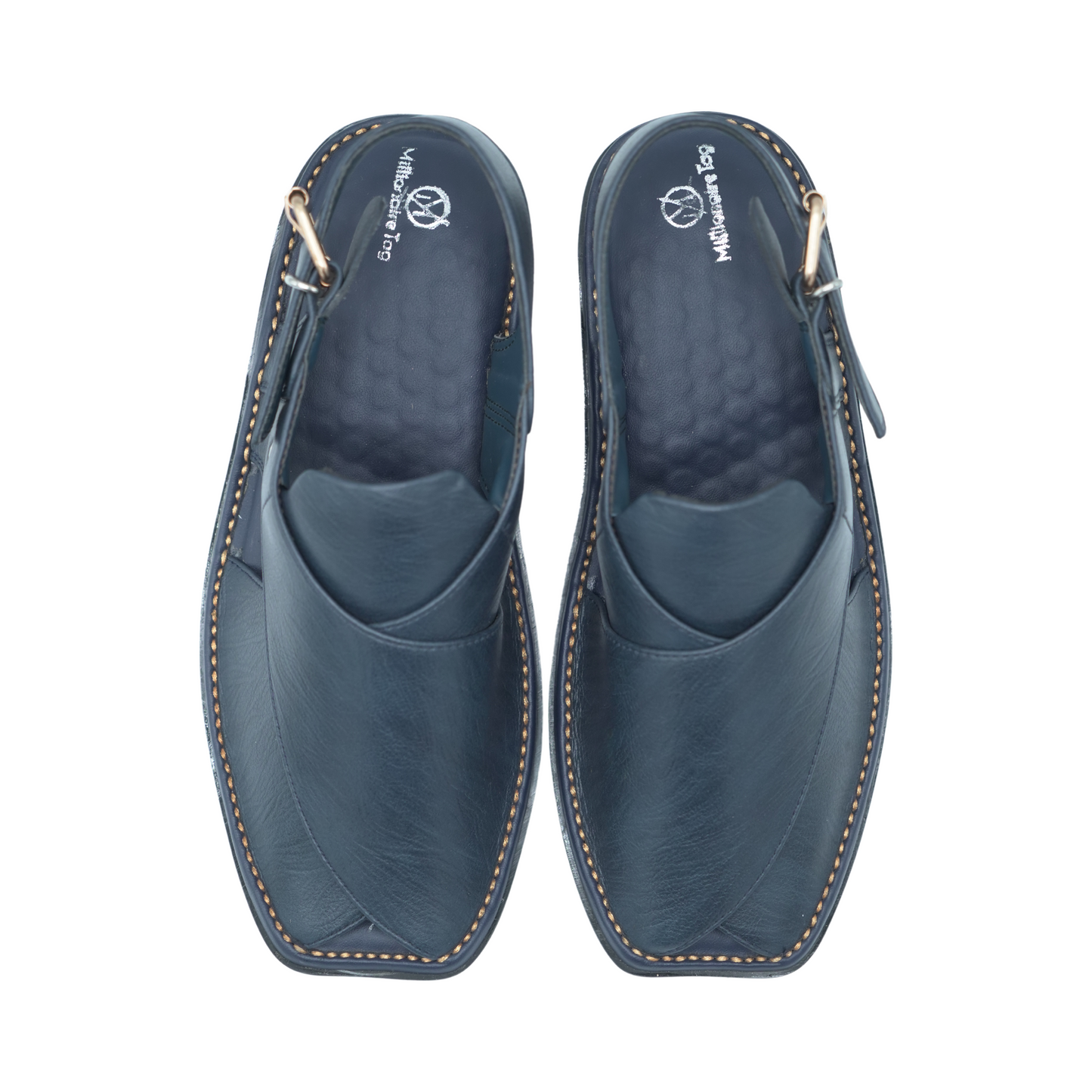 Handmade Zalmi Peshawari Chappal Genuine Leather Sandal for men by Millionairetag
